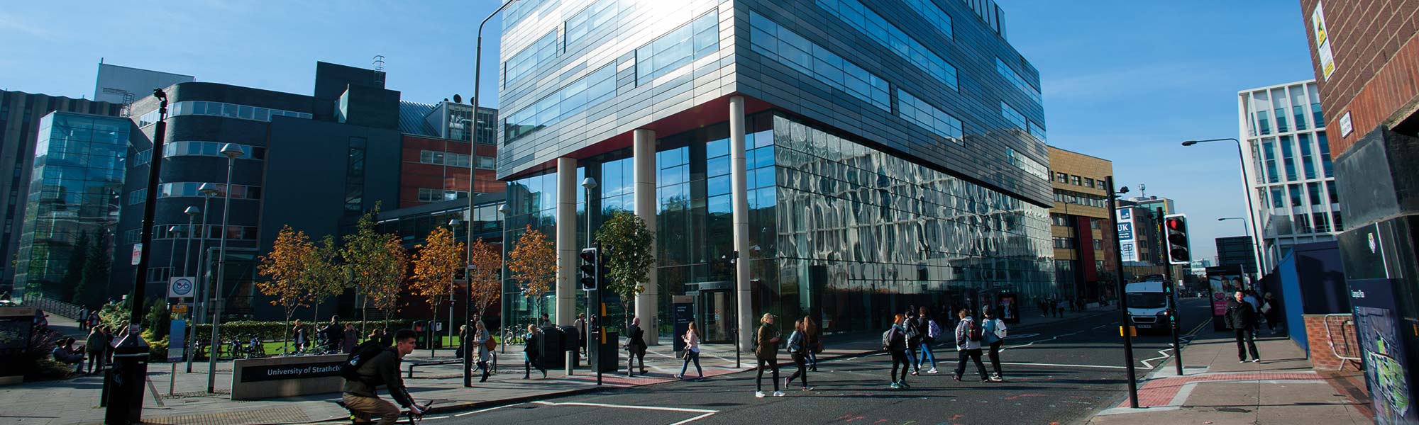 Exterior of Strathclyde Institute of Pharmacy & Biomedical Sciences.