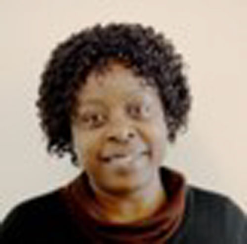 Professor Christabel Kambala smiling at the camera