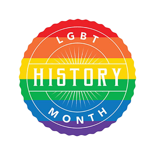 LGBT history month logo