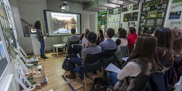 Students in a lecture