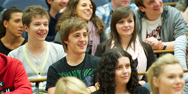 Students in a lecture