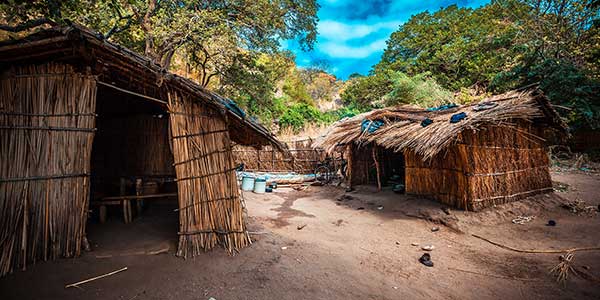 Village in Malawi.