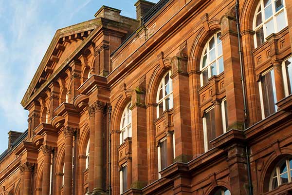 Exterior of Royal College Building.