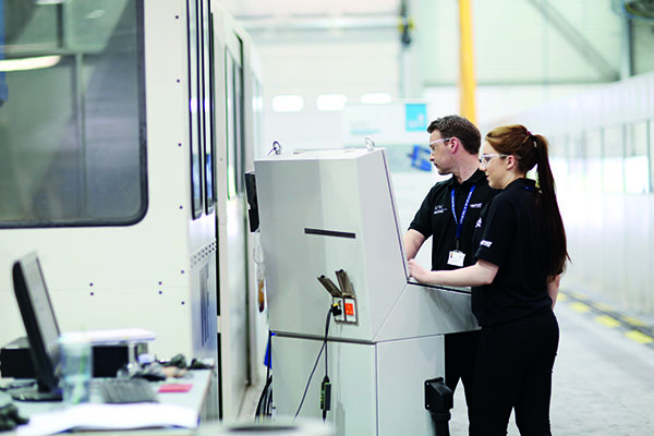 Workers at the Advanced Forming Research Centre