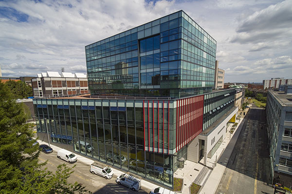 Exterior of the learning and teaching building