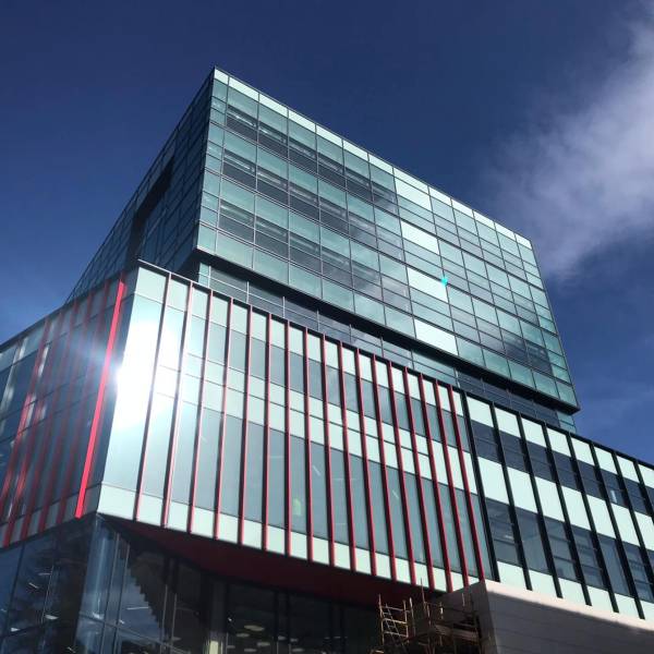 Facade of Learning & Teaching building, University of Strathclyde