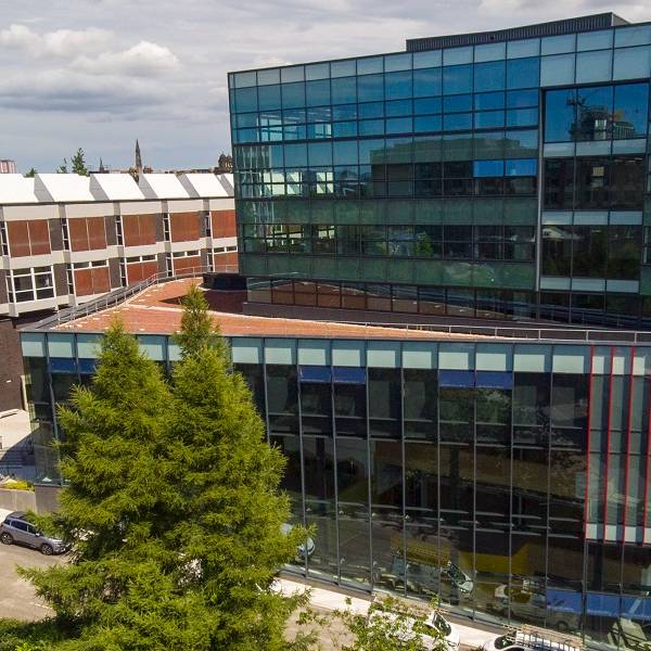 Facade of Learning & Teaching building, University of Strathclyde