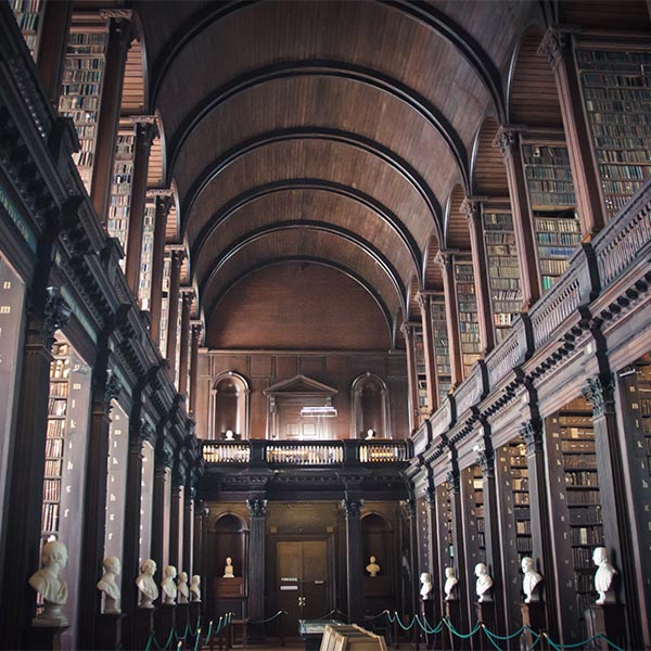 Trinity College library