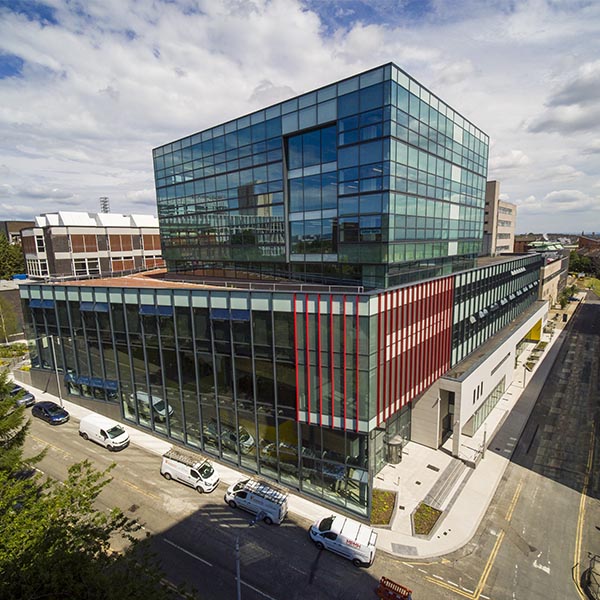 Learning and teaching building exterior