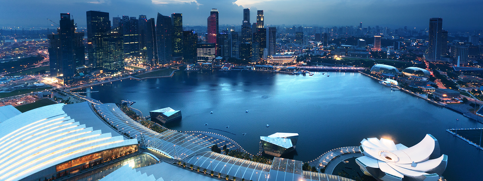 Singapore City skyline