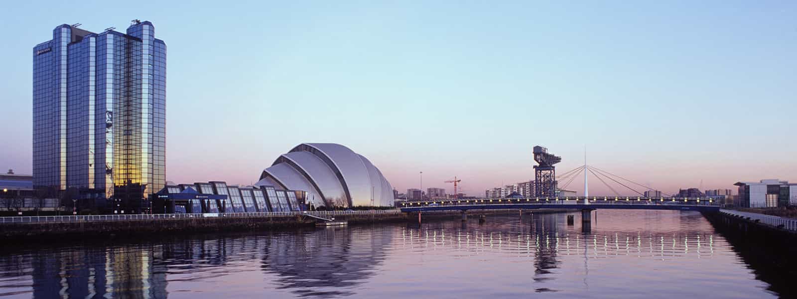 View looking up the clyde