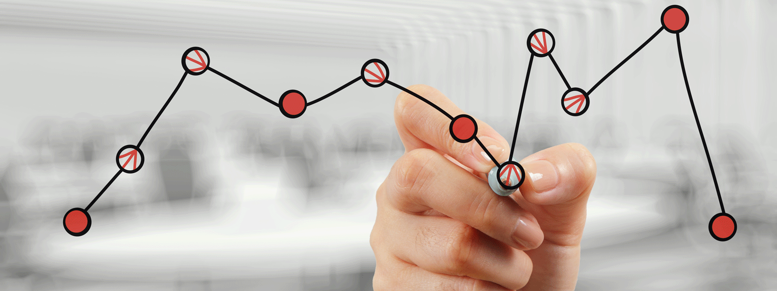 Hand drawing a graph