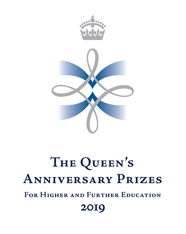 Queen's Anniversary Prize logo