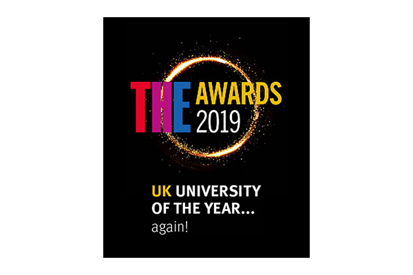 THE Awards 2019 - UK University of the Year... again!