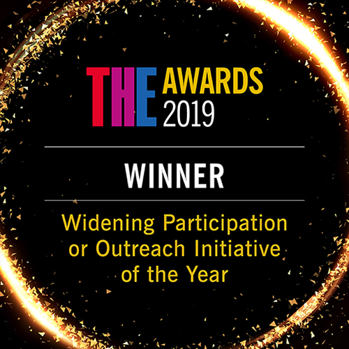 THE AWARDS 2019 Widening Participation or Outreach Initiative category 