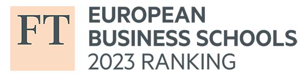 Financial Times EMBA 2023 Ranking logo.
