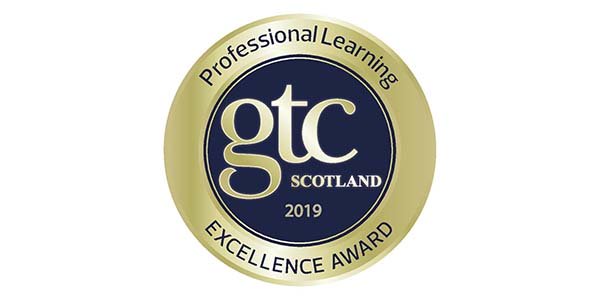 Excellence in professional learning award logo 