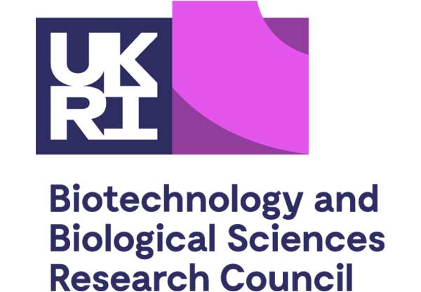 Logo: UKRI Biotechnology and Biological Sciences Research Council.