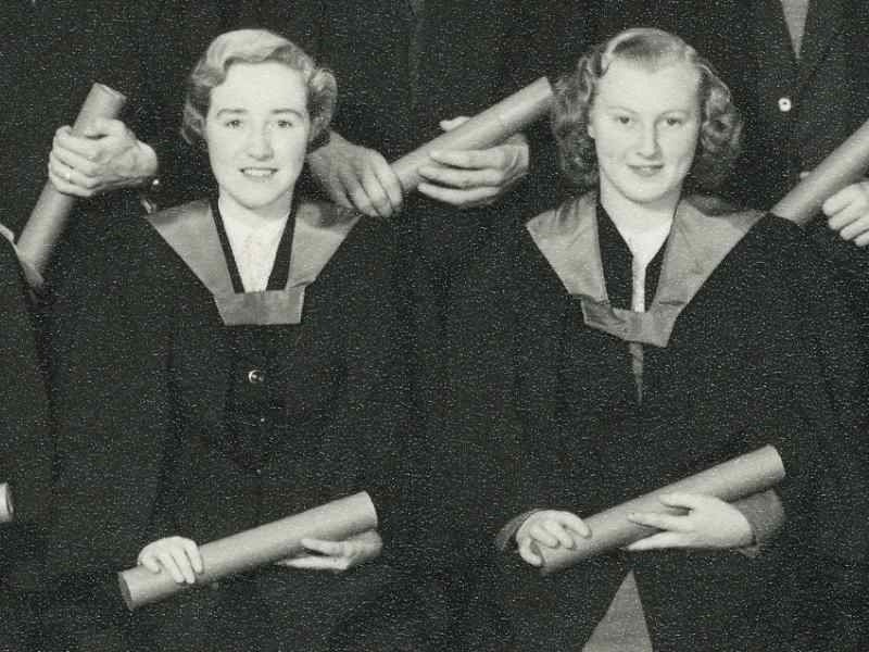 Female graduates of the Scottish College of Commerce,1953 Female graduates of the Scottish College of Commerce,1953