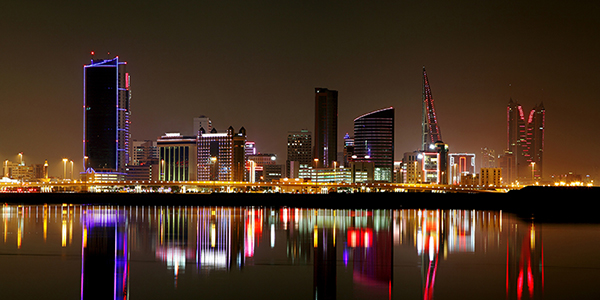 Bahrain skyline