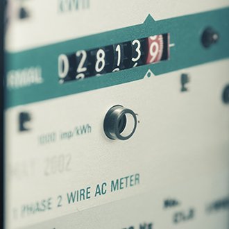 Electricity meter.