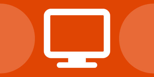 Icon of computer screen