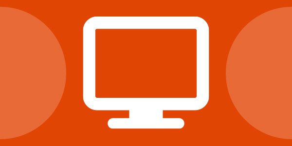 Icon of computer screen