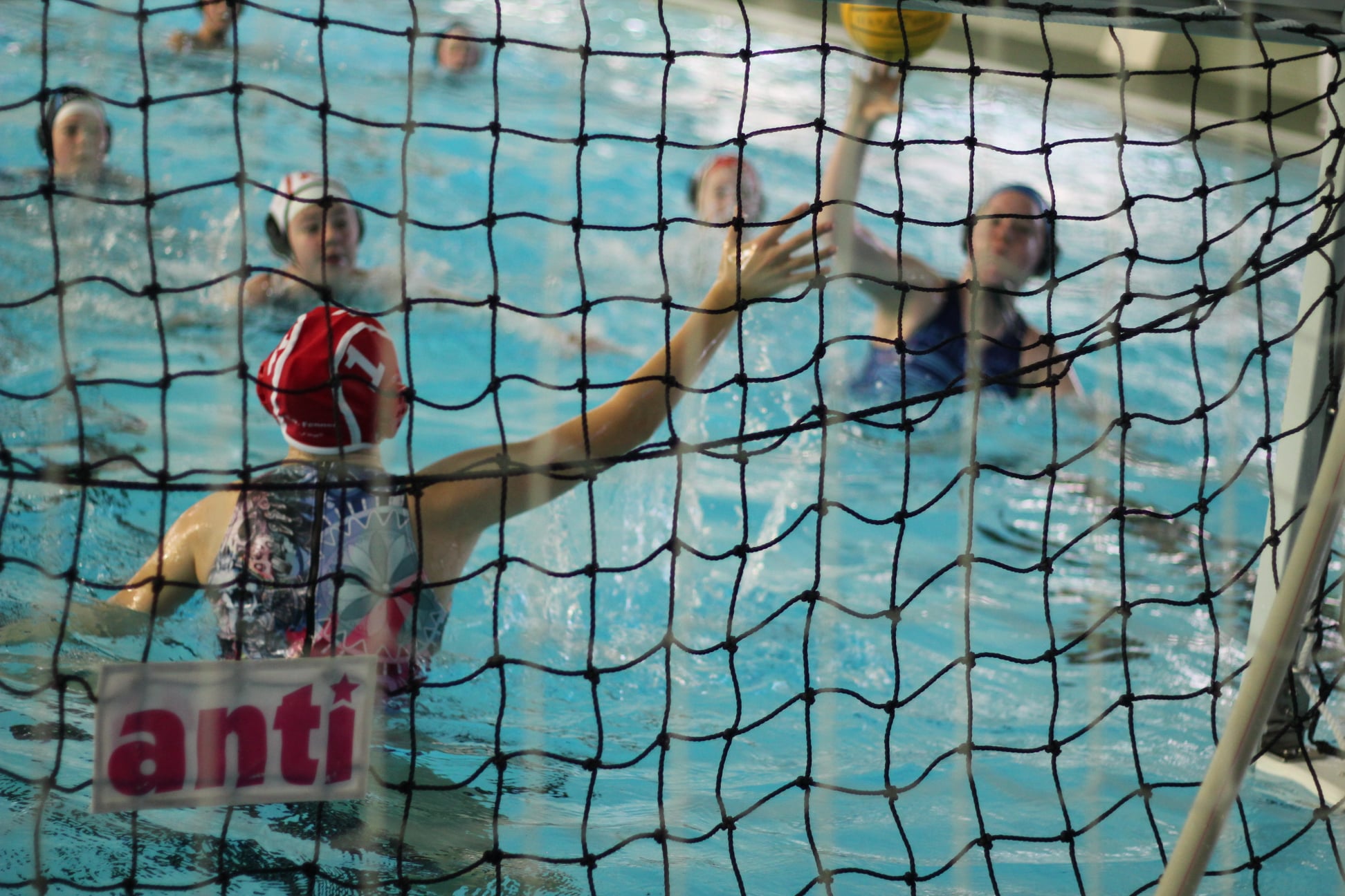 Women playing Water Polo 