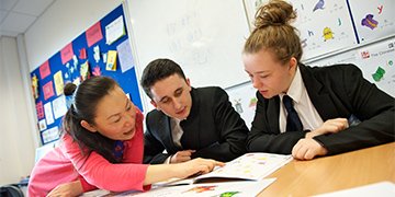 Teacher & pupils