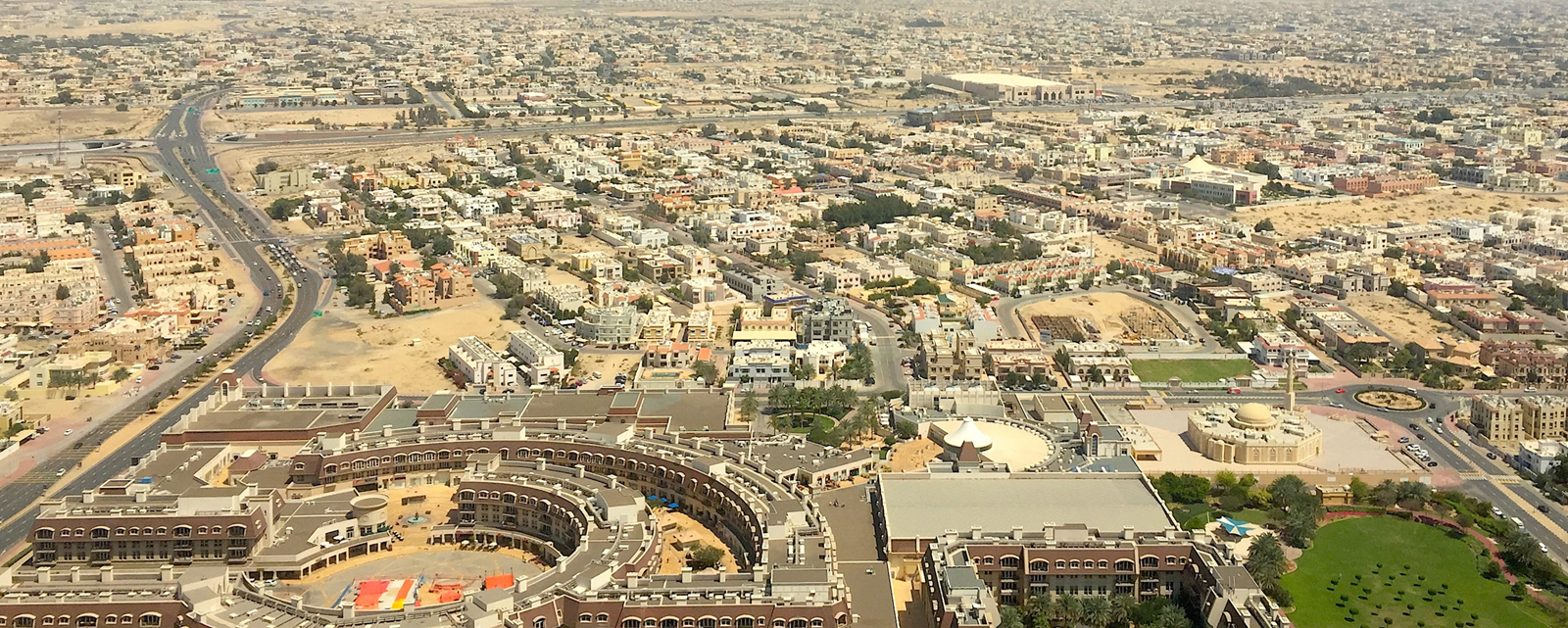 Suburban Sprawl,Dubai, United Arab Emirates