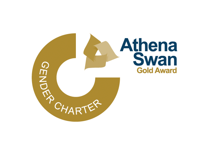 Logo for the Gold Athena Swan award