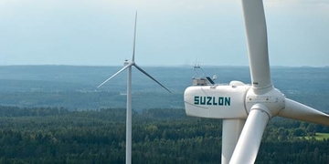 Image of Suzlon wind turbines