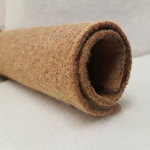 Image of a rolled up polymer aerogel blanket