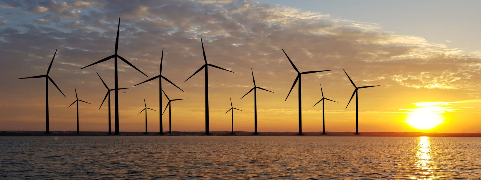 Image of offshore wind turbines