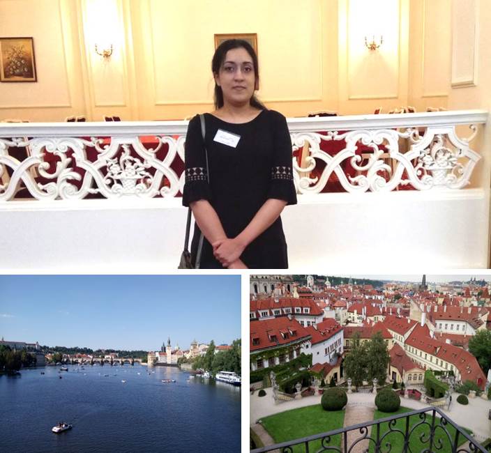 Photos from Sairah's attendance of International Conference on Glass, Prague 2017