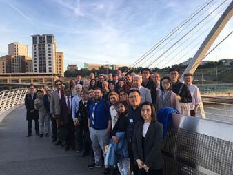 Group photograph of attendees at the 1st International Aerogel conference, Newcastle, 2019