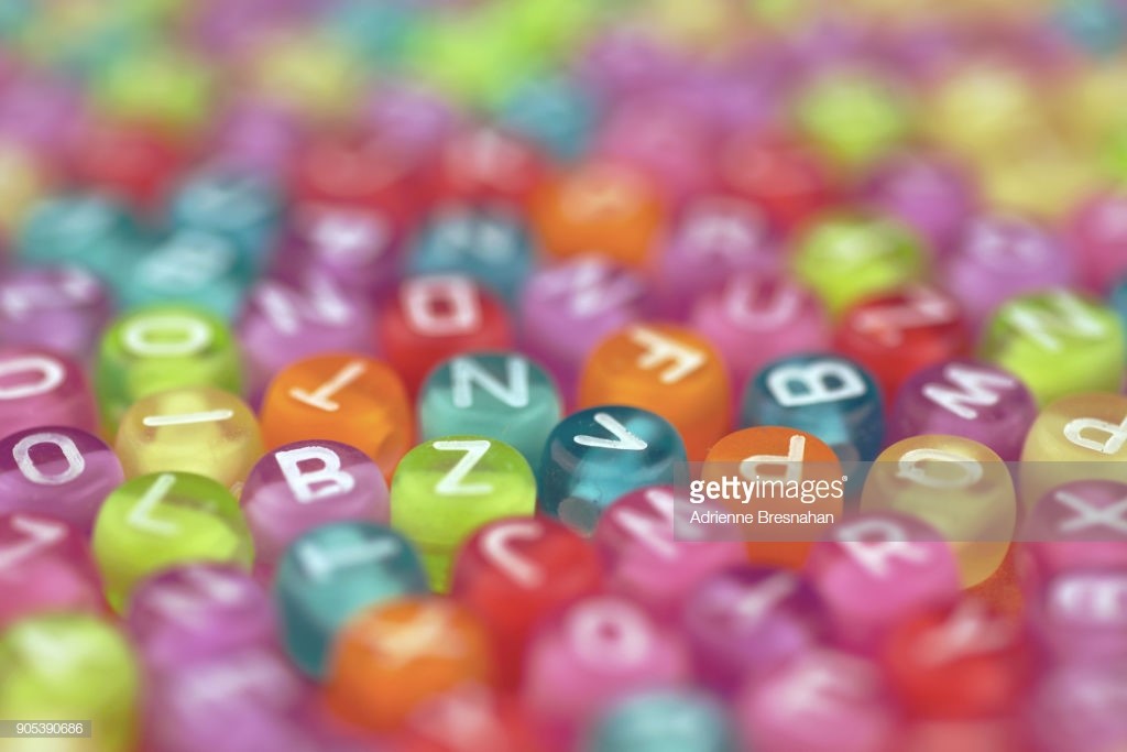Alphabet beads