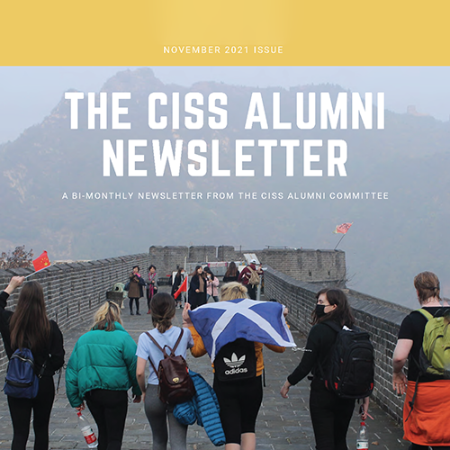 CISS Alumni Newsletter Cover #1