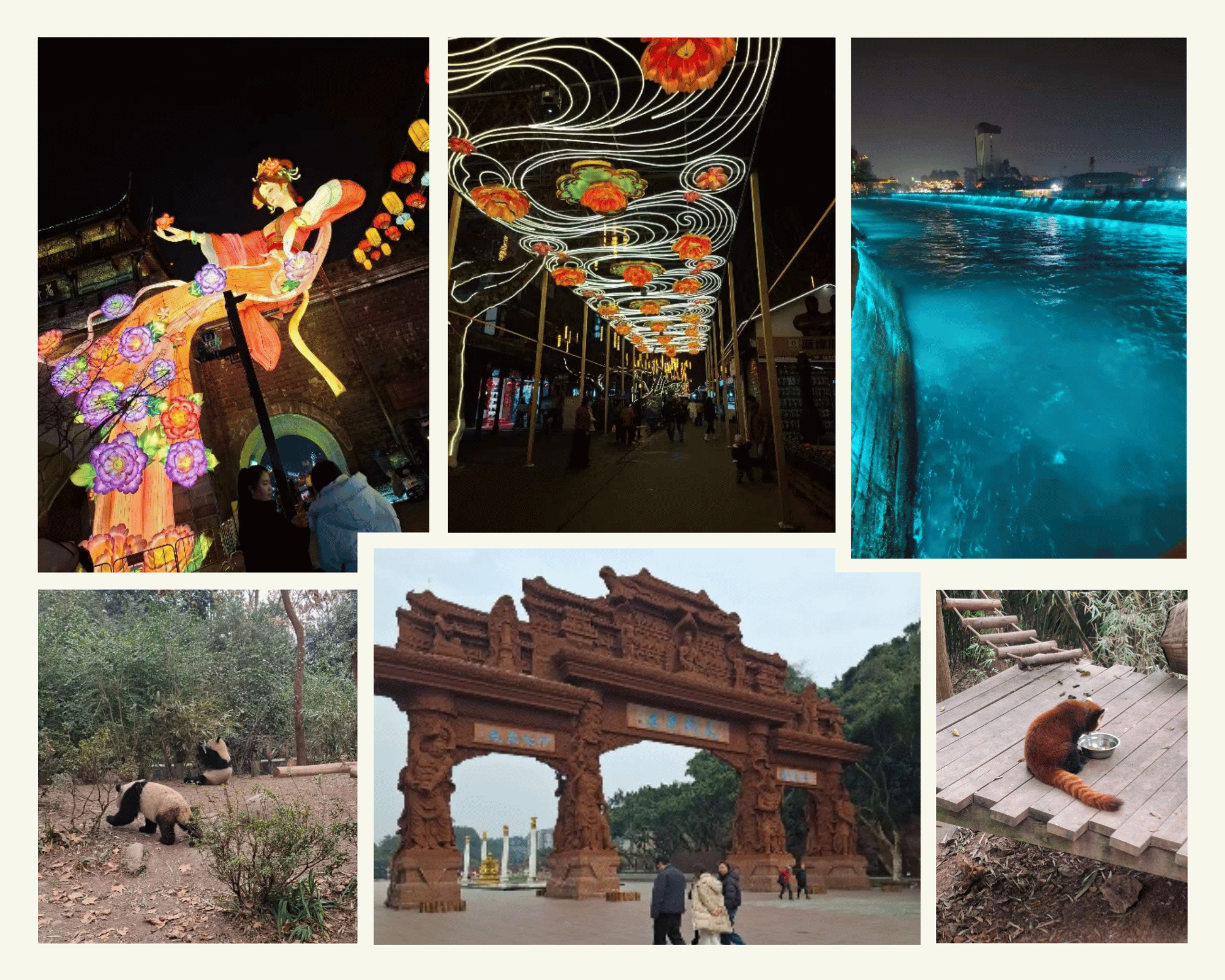 A selection of images from Chengdu A selection of images from Chengdu