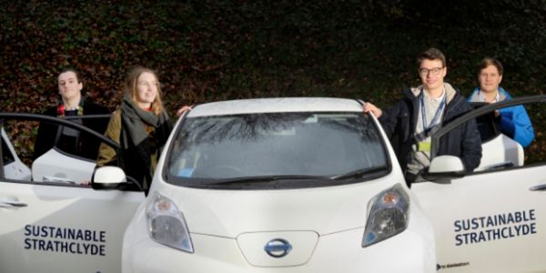 Sustainable Strathclyde electric car