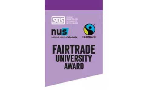 Fairtrade University Award logo