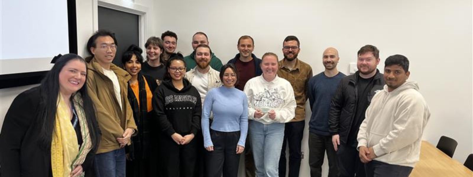 A class of masters students