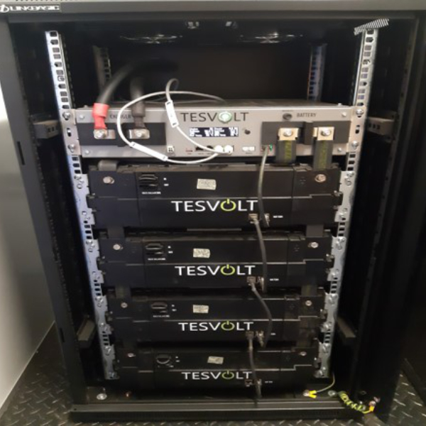 Batteries for a solar micro-grid