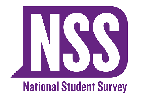 Purple box with white letters that reads NSS