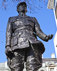 Statue of Charles de Gaulle, Carlton Gardens, London